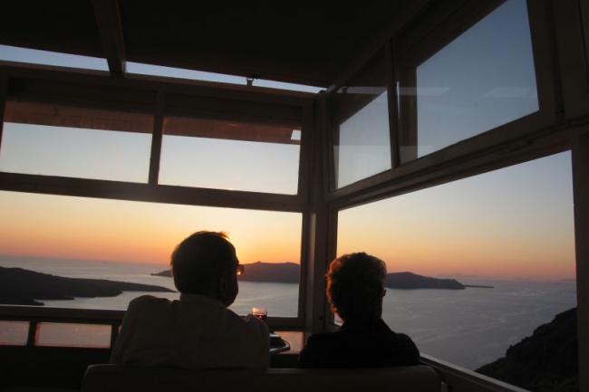 Kväll på Santorini