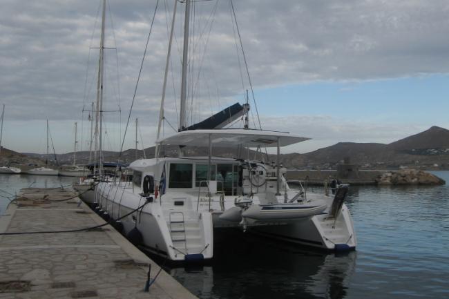 Just a catamaran…