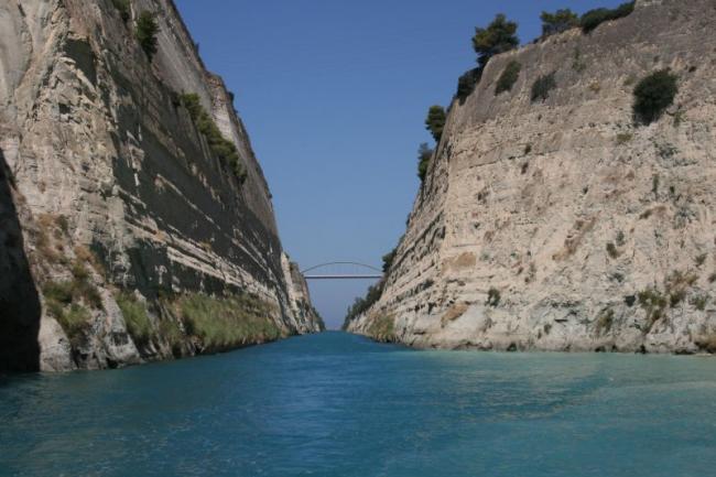 The Corinth channel