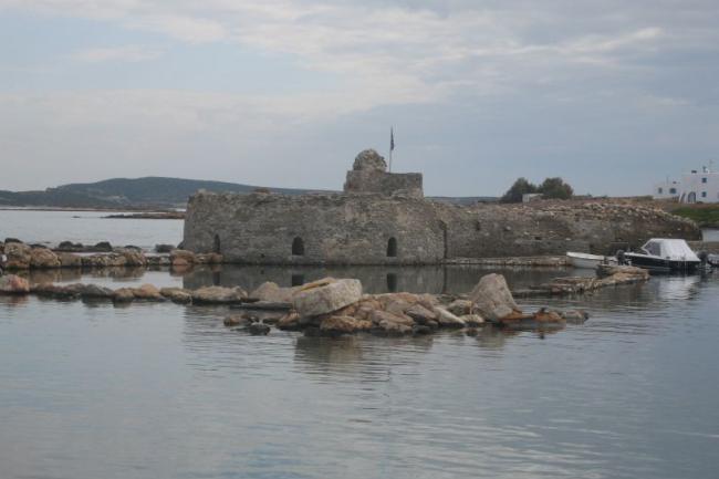 Ruinerna av ett antikt fort