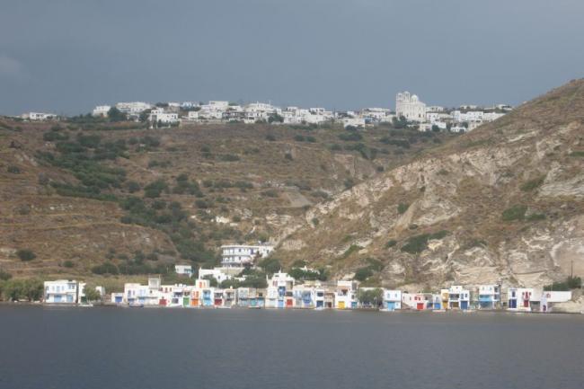 Travelling across the Cyclades