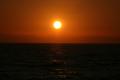 Magnifik Solnedgång i det Joniska havet