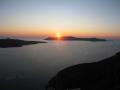 Vad är vackrare än en solnedgång på Santorini?
